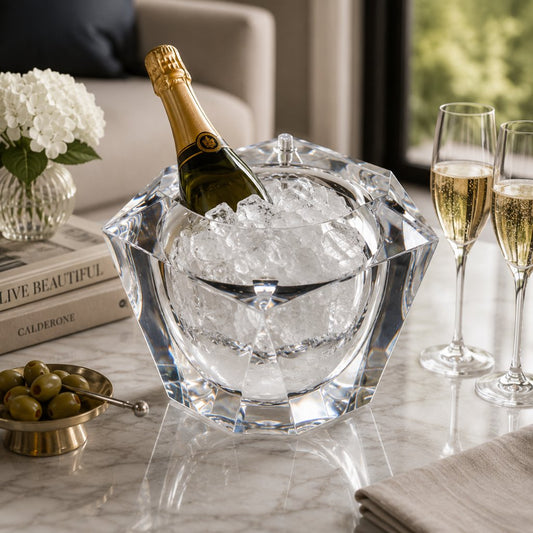 Gemma Clear Acrylic Ice Bucket - view 2