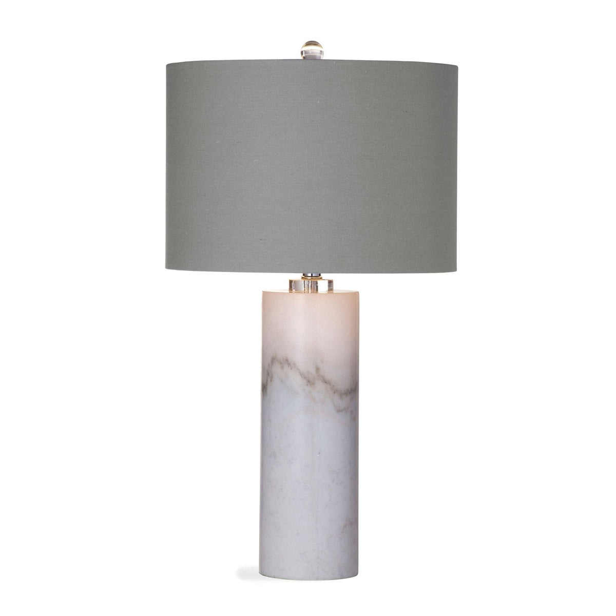 Bassett Mirror Raywick Marble Grey Table Lamp