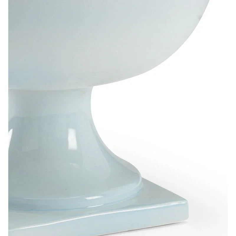 Lancaster Baby Blue Glazed Porcelain Vase - LOOMLAN - Chelsea House - Vases & Jars