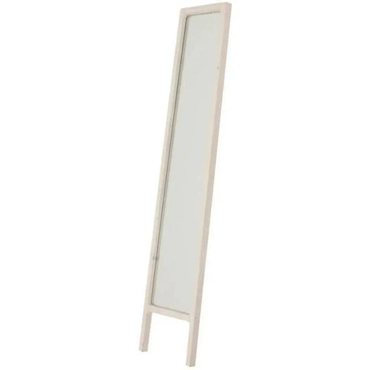 Laney Mirror White Wash Pine-Floor Mirrors-Essentials For Living-LOOMLAN