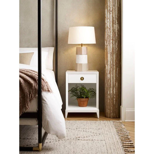 Laurence Carrera Marble Made Table Lamp - LOOMLAN - Wildwood - Table Lamps