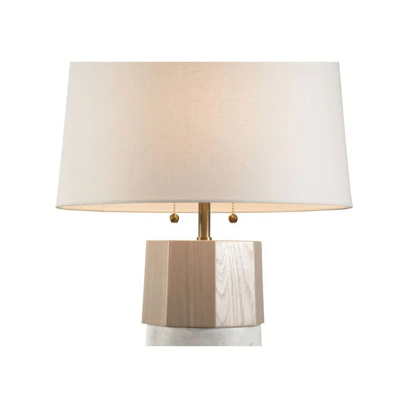 Wildwood Laurence Carrera Marble Made Table Lamp