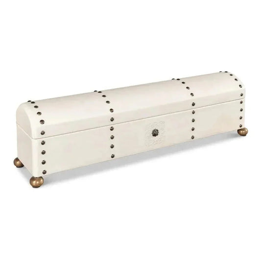 Leather Telescope Box - LOOMLAN - Sarreid - Boxes & Bowls