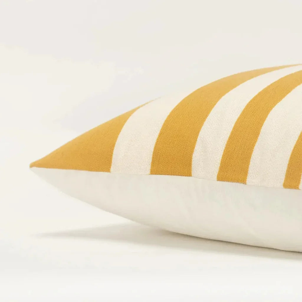Leo Striped Couch Throw Pillow Covers Down Insert - LOOMLAN - LOOMLAN - Throw Pillows
