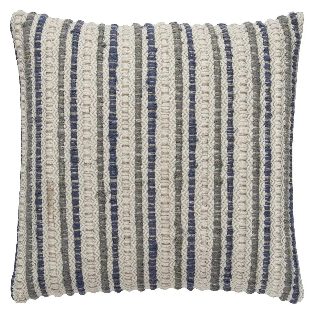 LOOMLAN Lidio Linen & Cotton Stripe Couch Throw Pillow Insert