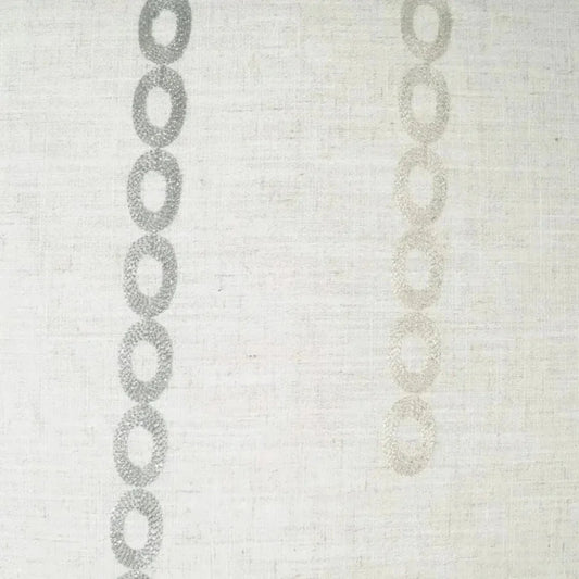 Links Silver White Large Throw Pillow Insert - LOOMLAN - D.V. Kap - Throw Pillows