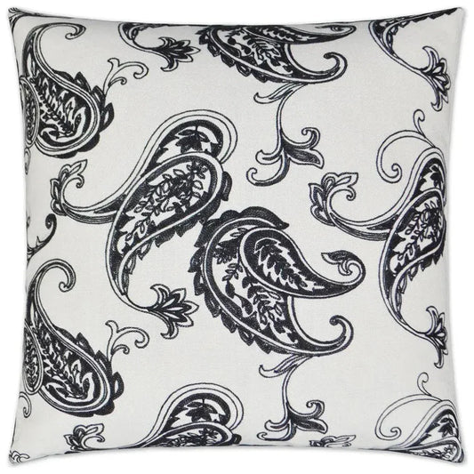 Lock Harbor Black Throw Pillow With Insert - LOOMLAN - D.V. Kap - Throw Pillows