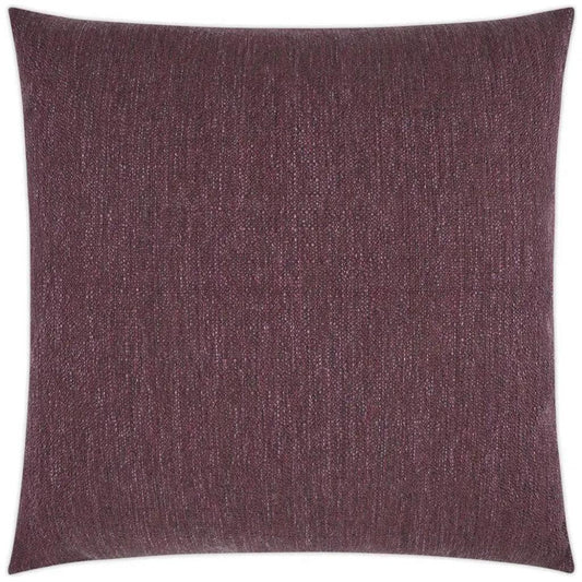 Lolly Plum Solid Purple Large Throw Pillow Insert - LOOMLAN - D.V. Kap - Throw Pillows
