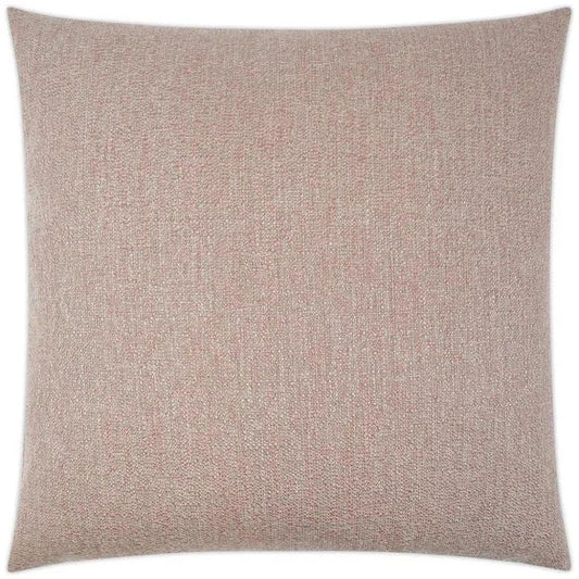 Lolly Rose Solid Blush Large Throw Pillow Insert - LOOMLAN - D.V. Kap - Throw Pillows