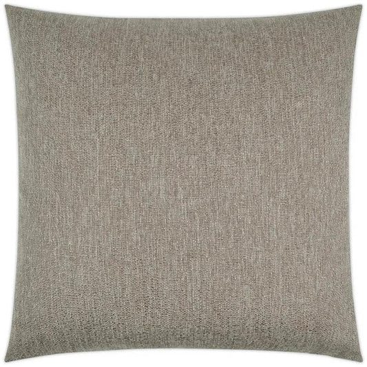 Lolly Taupe Solid Tan Taupe Large Throw Pillow Insert - LOOMLAN - D.V. Kap - Throw Pillows