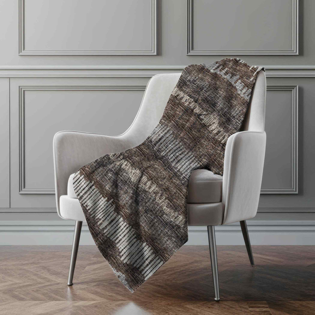 Loops Lines 50" x 70" Throw Blanket -- view 8