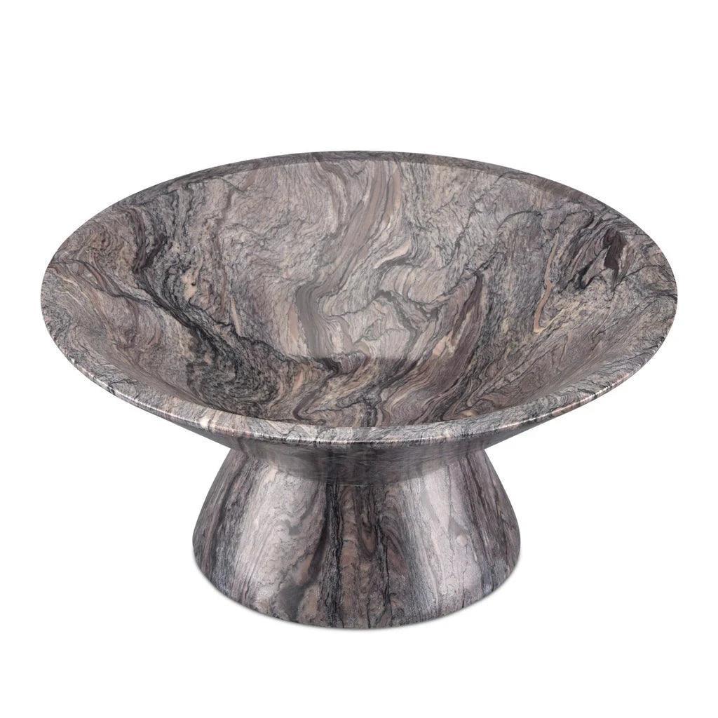 Lubo Breccia Small Bowl - LOOMLAN - Currey & Co - Boxes & Bowls