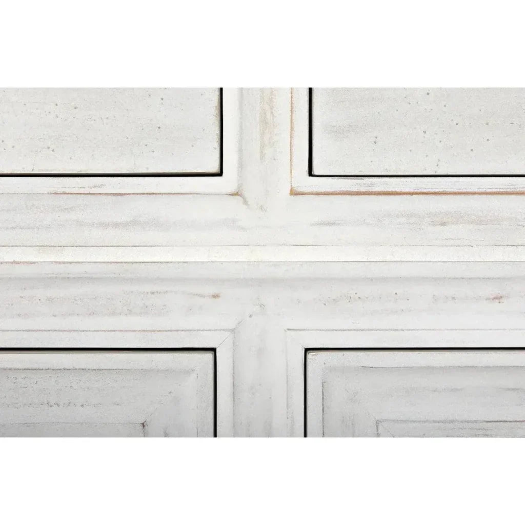 Luna Mirror, White Washed Oval Wall Mirror - LOOMLAN - Noir - Wall Mirrors