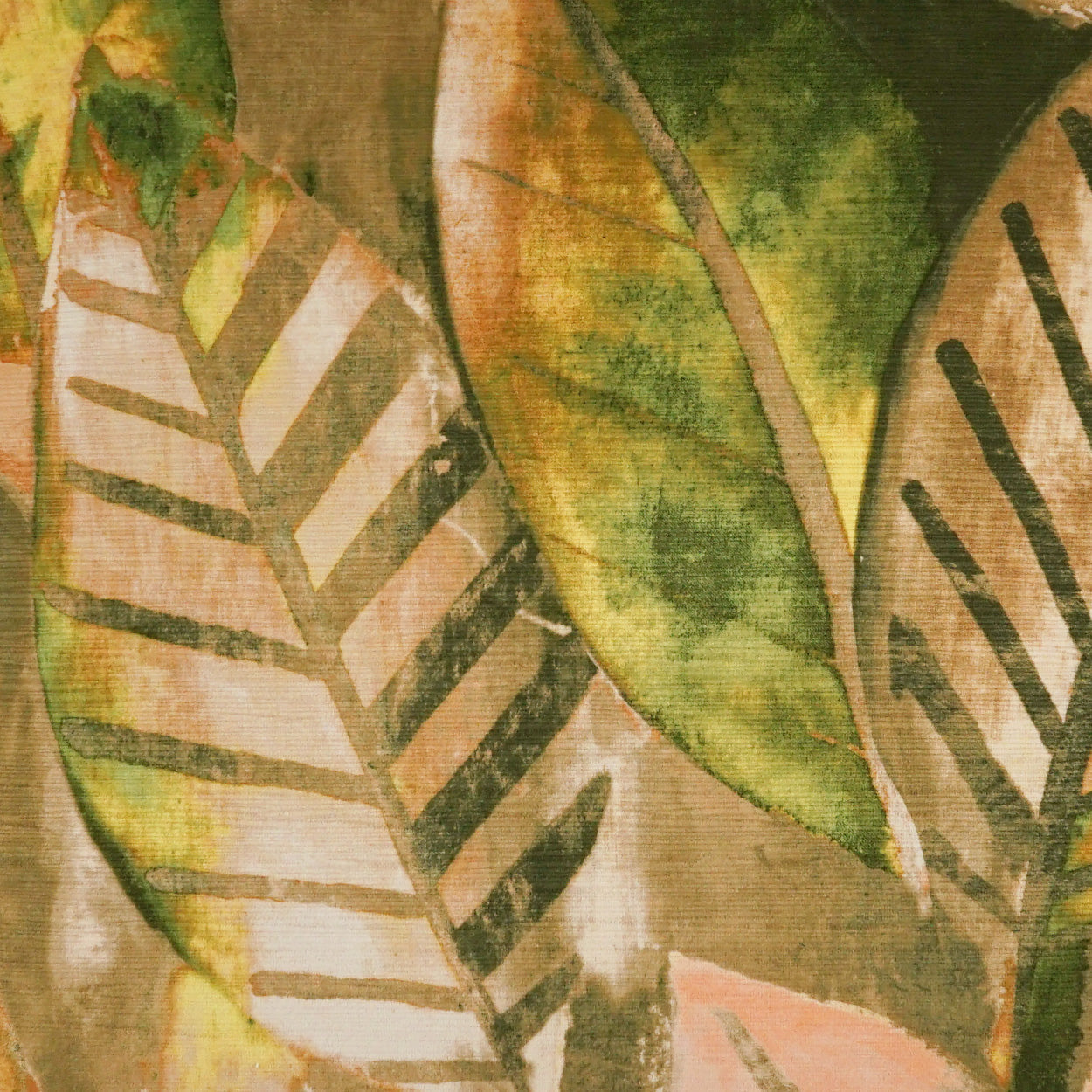 Lunari Green Throw Pillow