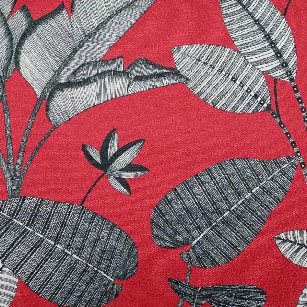 Luzon Red Floral Red Large Throw Pillow Insert - LOOMLAN - D.V. Kap - Throw Pillows