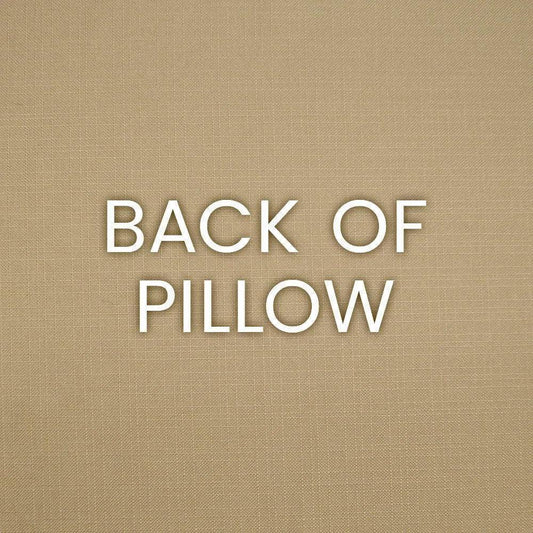 Lyon Saffron Brown Throw Pillow With Insert - LOOMLAN - D.V. Kap - Throw Pillows