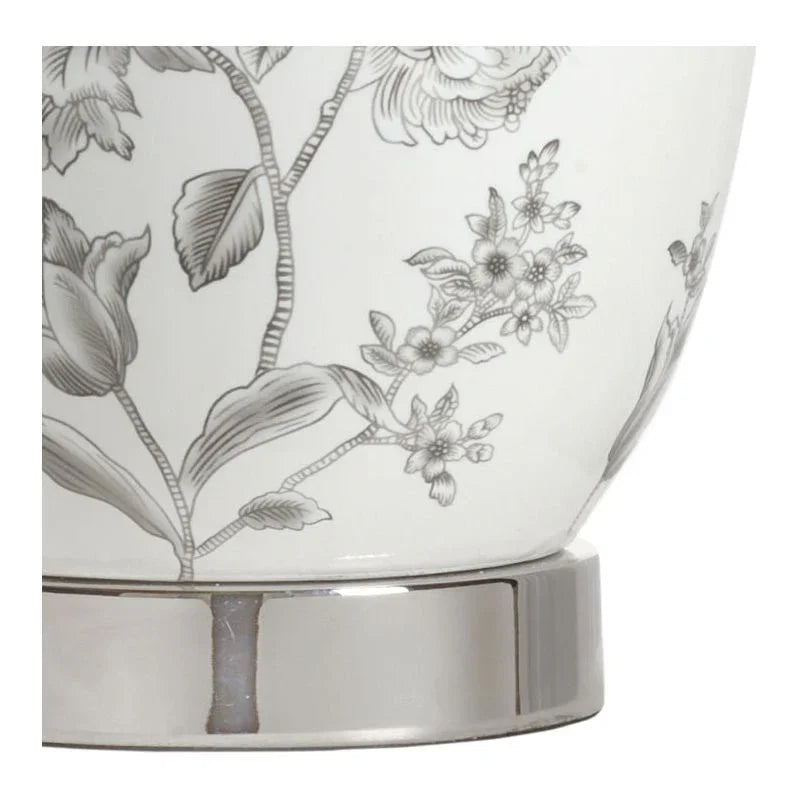 Wildwood Mabel Ceramic Made Grey Table Lamp