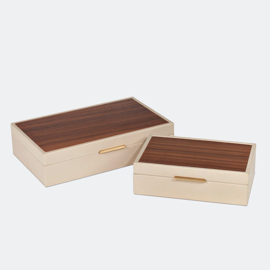 Macy Leather Warp Box 2PC