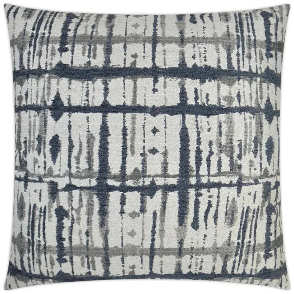 Maddox Slate Blue Throw Pillow With Insert - LOOMLAN - D.V. Kap - Throw Pillows