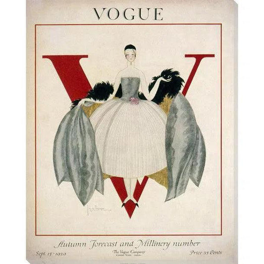 Magazine Vogue Wall Art Indoor Outdoor Canvas - LOOMLAN - LOOMLAN - Canvas Art