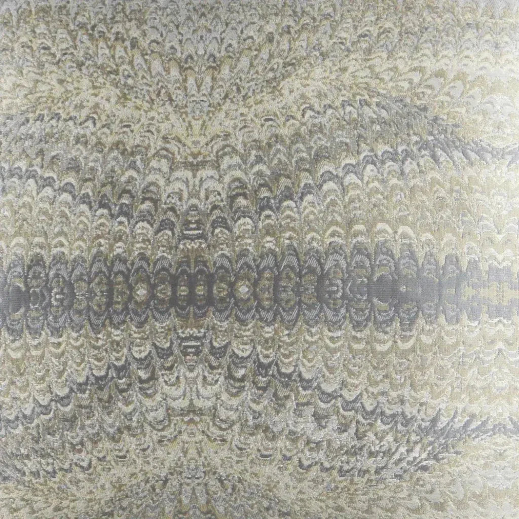 D.V. Kap Magma Nickel Grey Throw Pillow With Insert