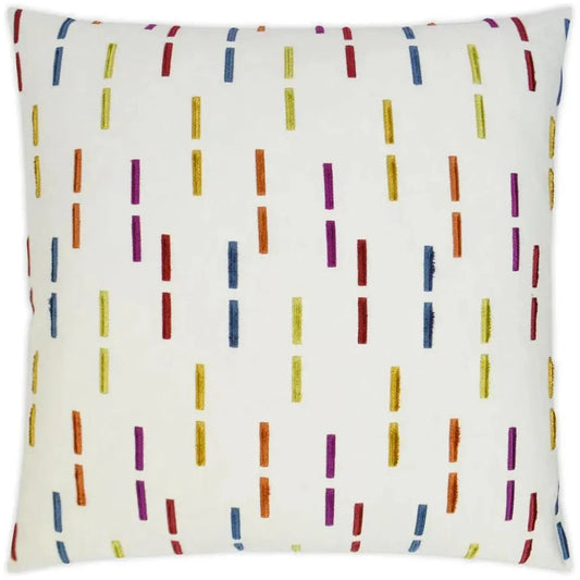 Makeover Off - White Throw Pillow With Insert - LOOMLAN - D.V. Kap - Throw Pillows