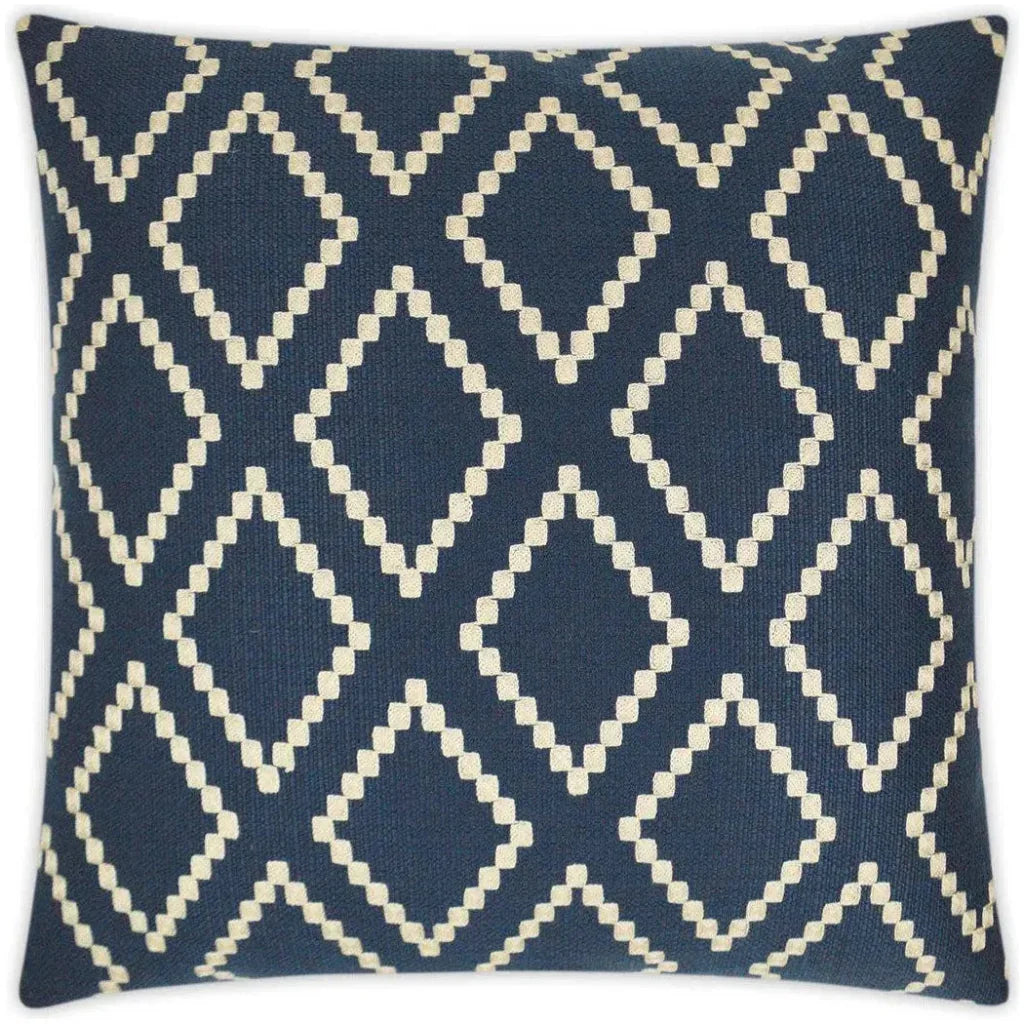 Matteo Blue Blue Throw Pillow With Insert - LOOMLAN - D.V. Kap - Throw Pillows