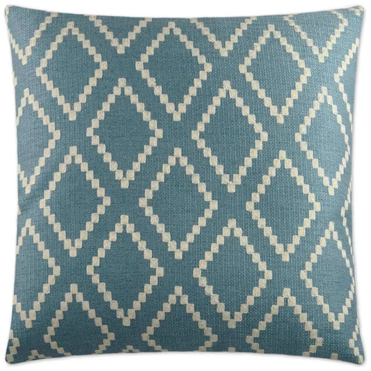 Matteo Turquoise Throw Pillow With Insert - LOOMLAN - D.V. Kap - Throw Pillows