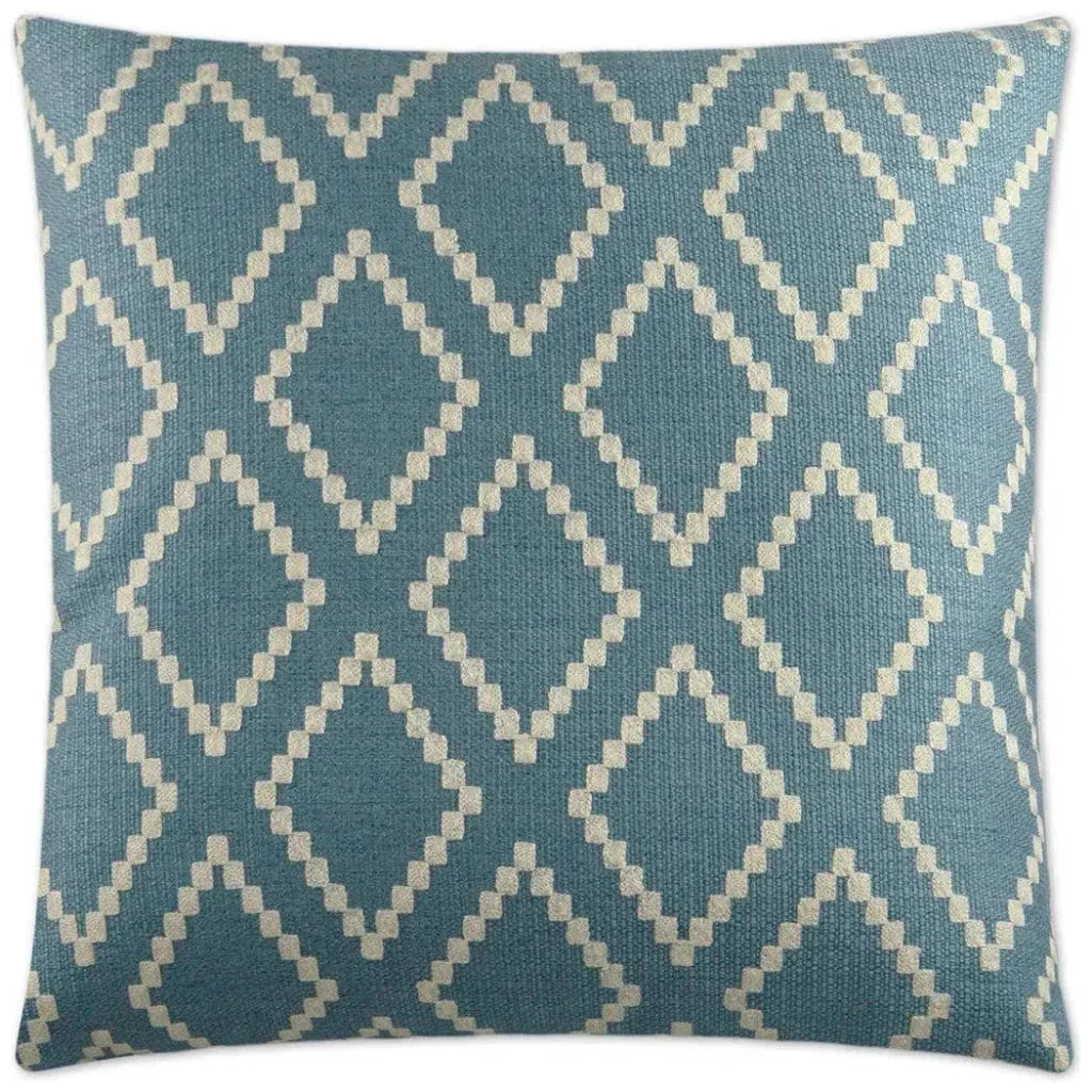 Matteo Turquoise Throw Pillow With Insert - LOOMLAN - D.V. Kap - Throw Pillows
