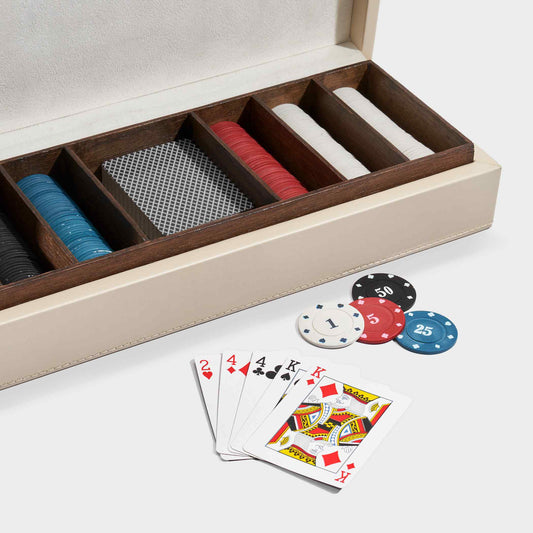 Luho Design House Maverick Leather Warp Poker Set