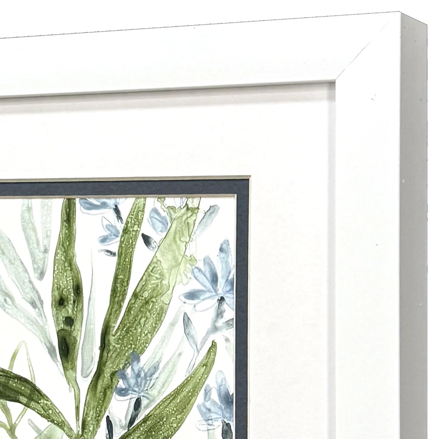 Meadow Blues I Canvas Art 2PC