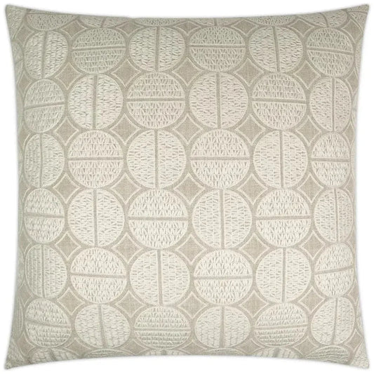 Medallions Oyster Dots Global Large Throw Pillow Insert - LOOMLAN - D.V. Kap - Throw Pillows