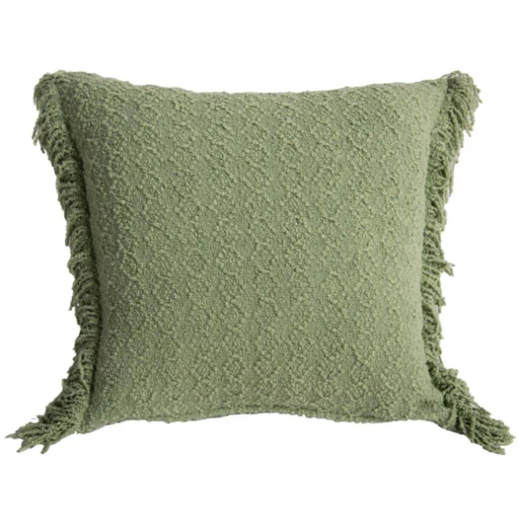 LOOMLAN Medow Boho Throw Pillow With Down Insert
