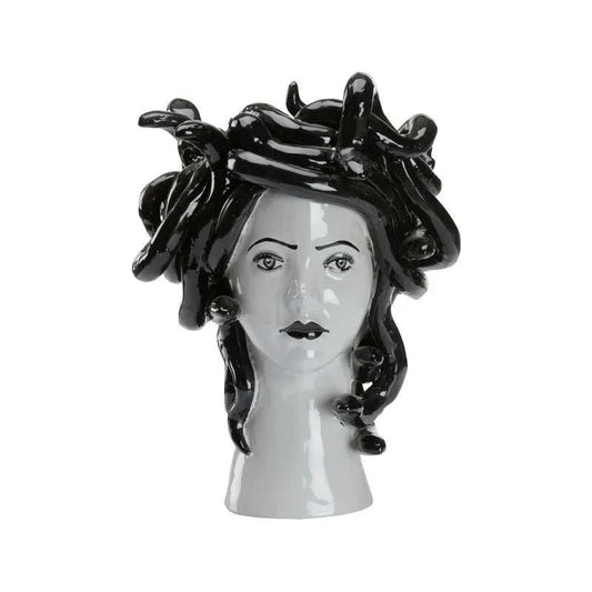Medusa Sculpture Design Vase - LOOMLAN - Wildwood - Vases & Jars