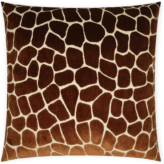 Melman Rust Animal Copper Large Throw Pillow Insert - LOOMLAN - D.V. Kap - Throw Pillows