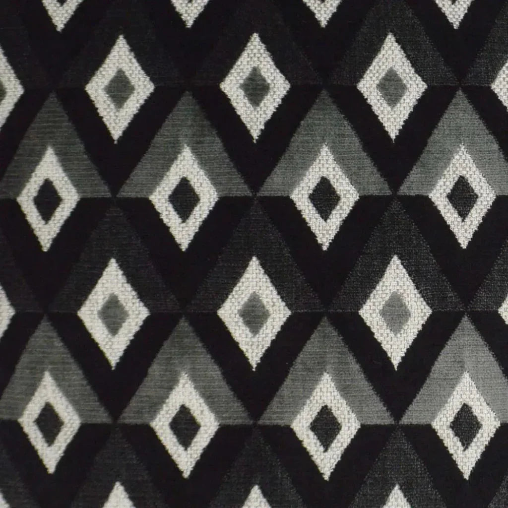 D.V. Kap Meta Ebony Black Throw Pillow With Insert