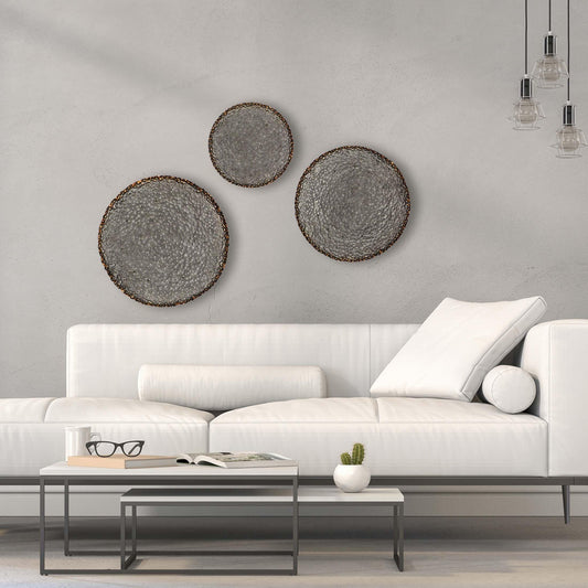 Paragon Metal Play Round Metal Wall Art 3PC