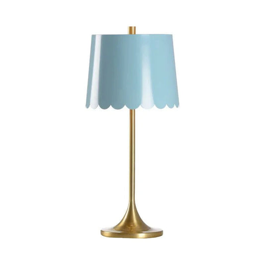 Mirasol Brass Base Golden Table Lamp - LOOMLAN - Wildwood - Table Lamps