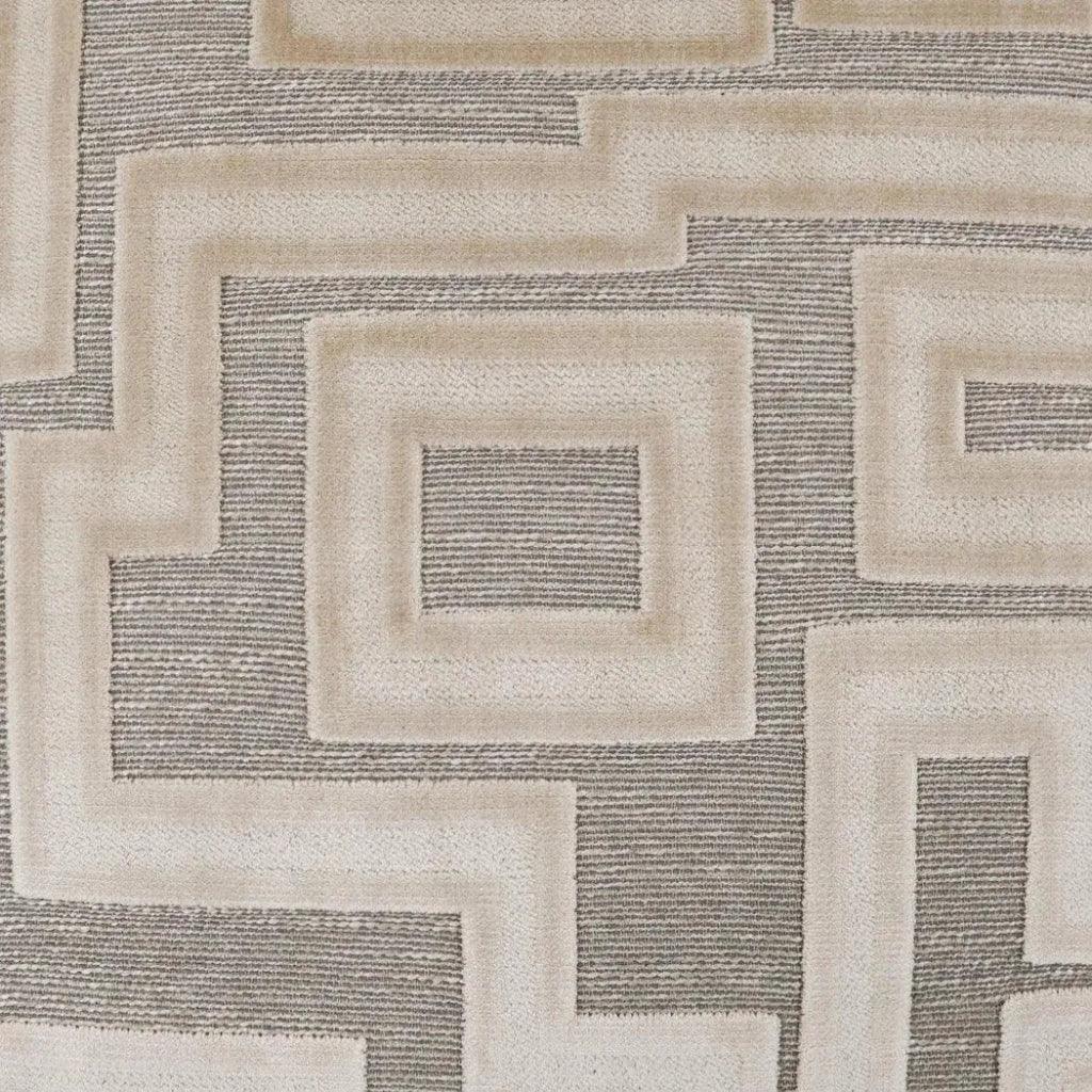 D.V. Kap Modernist Oat Brown Throw Pillow With Insert