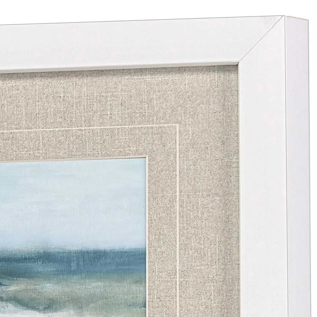 Moody Seas Blue Framed Wall Art -- view 8