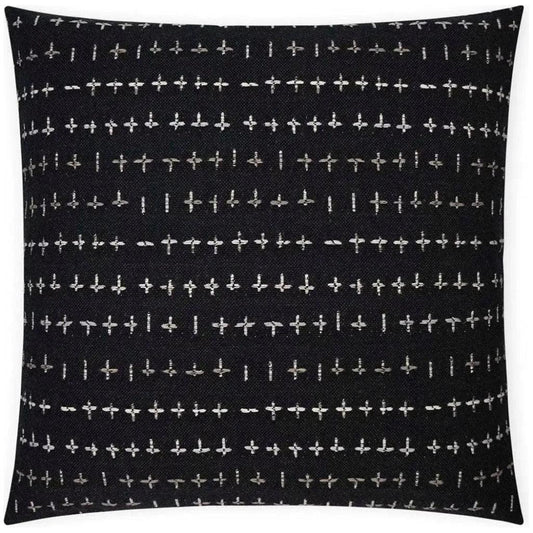Morales Black Global Black Large Throw Pillow Insert - LOOMLAN - D.V. Kap - Throw Pillows