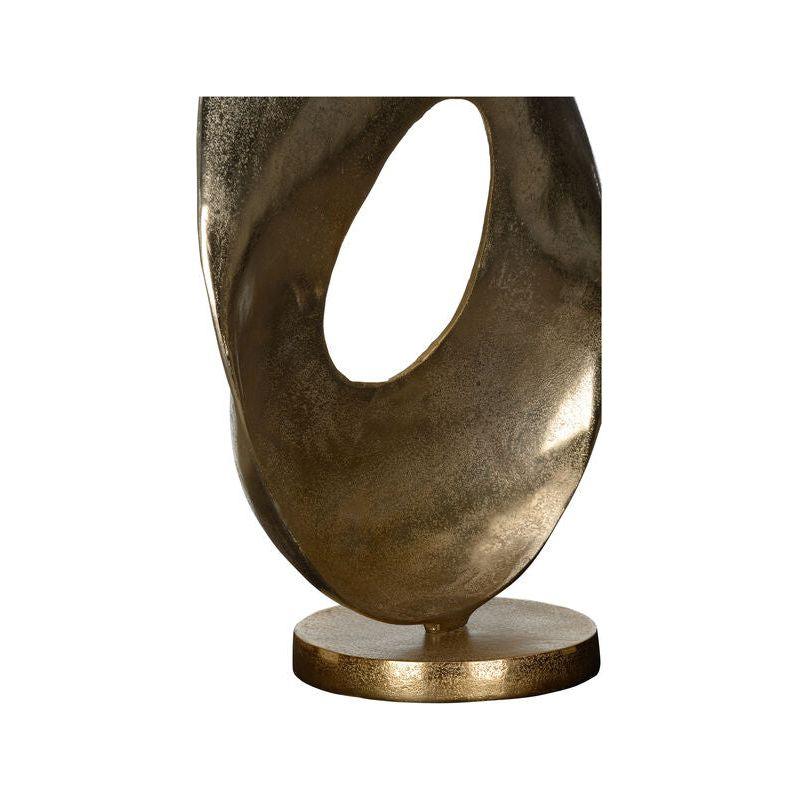 Wildwood Mounted Shield Gold Finish Sculpture