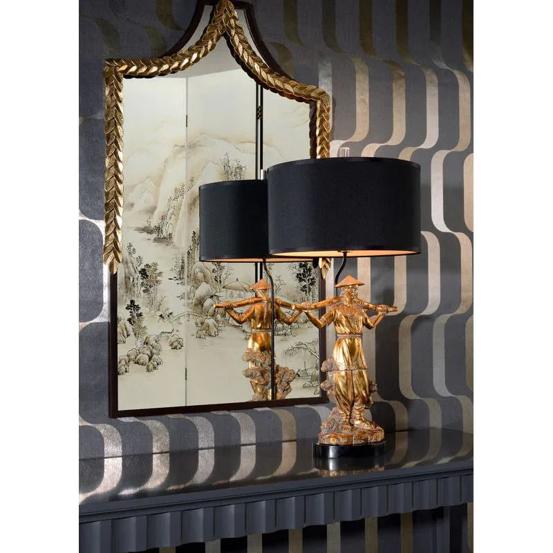 Mr. Wynn Marble Base Table Lamp - LOOMLAN - Wildwood - Table Lamps