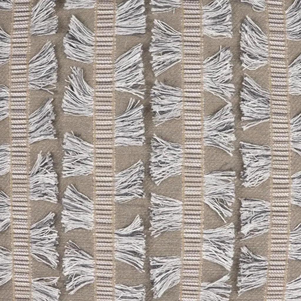Myro Textured Global Grey Tan Large Throw Pillow Insert - LOOMLAN - D.V. Kap - Throw Pillows