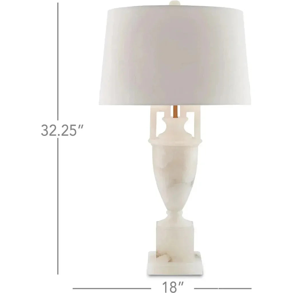 Natural Coffee Bronze Clifford Table Lamp - LOOMLAN - Currey & Co - Table Lamps