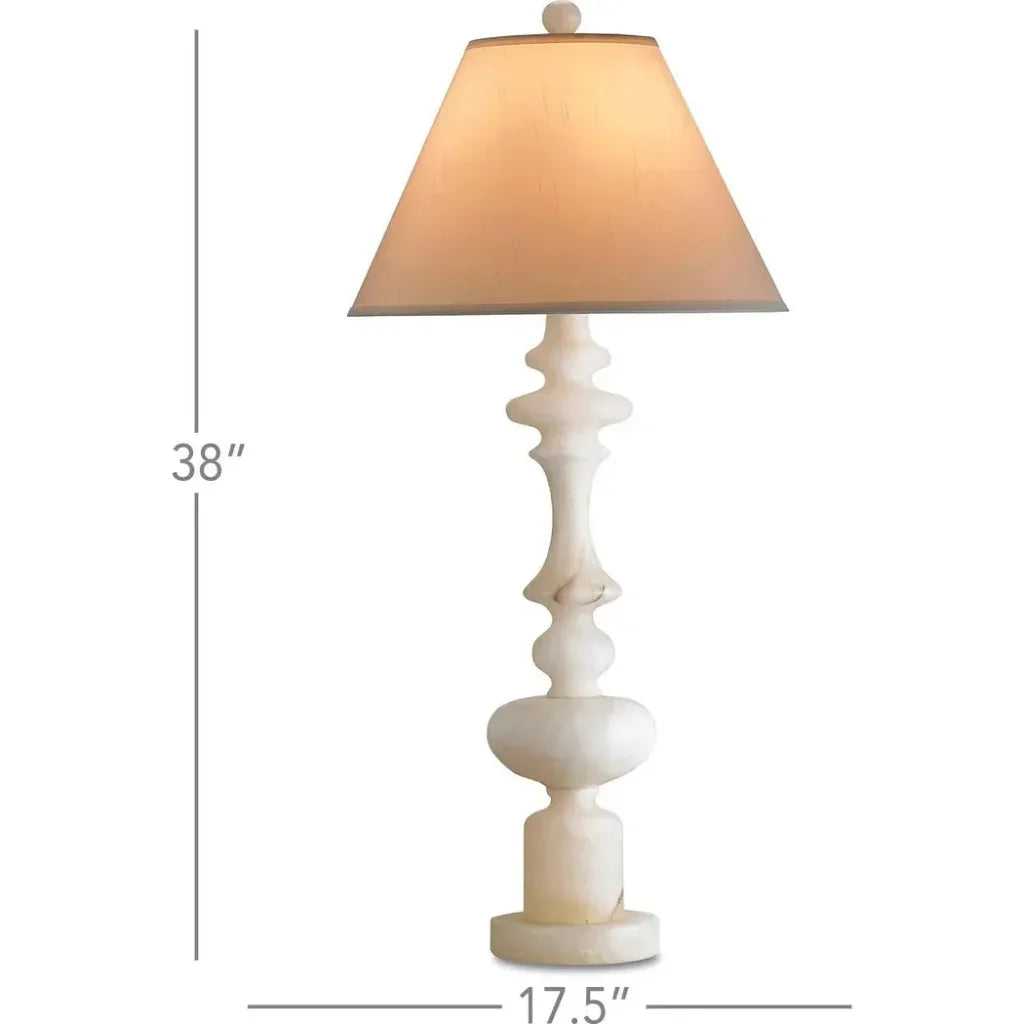 Natural Farrington Table Lamp - LOOMLAN - Currey & Co - Table Lamps