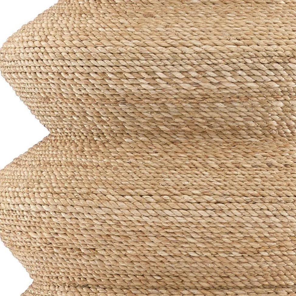 Natural Jaru Rope Vessel - LOOMLAN - Currey & Co - Vases & Jars