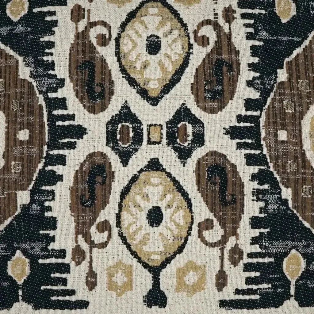Navone Tweed Black Brown Large Throw Pillow Insert - LOOMLAN - D.V. Kap - Throw Pillows
