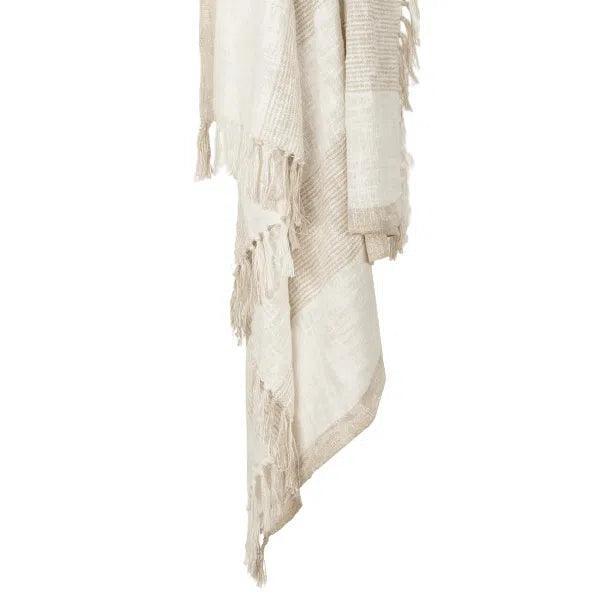 Nelly Boho Cotton Throw Blanket - LOOMLAN - LOOMLAN - Throw Blankets