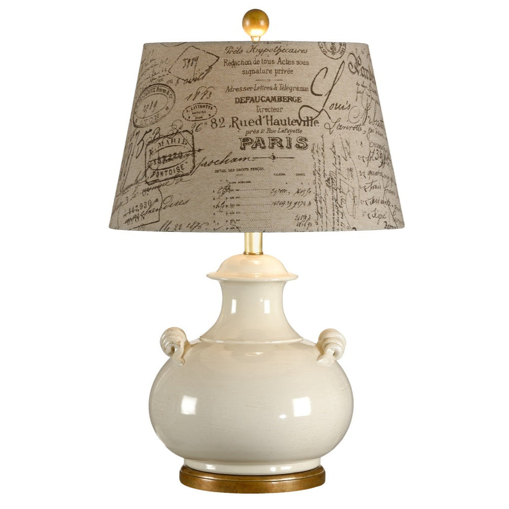 Niccolo Cream Ceramic Table Lamp